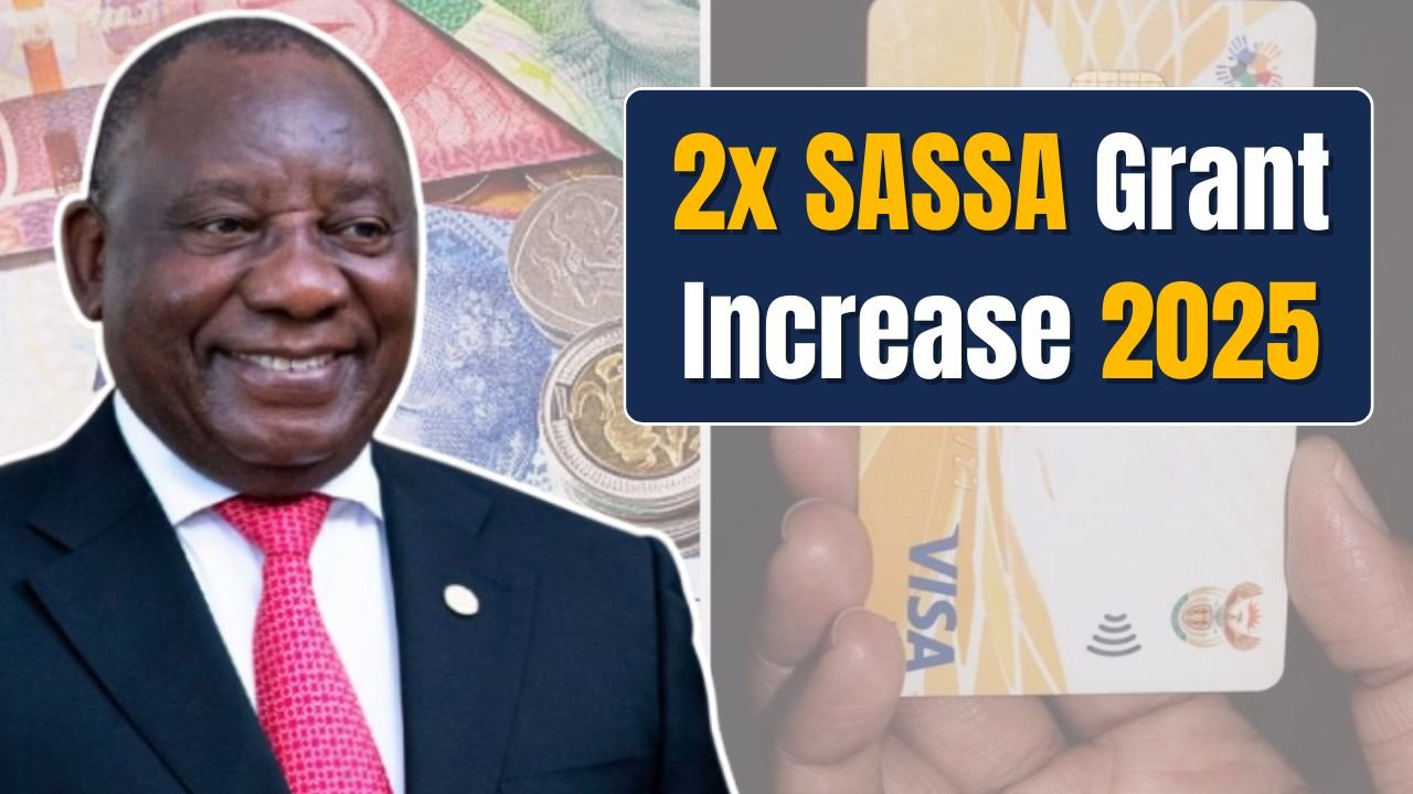 2x SASSA Grant Increase in 2025