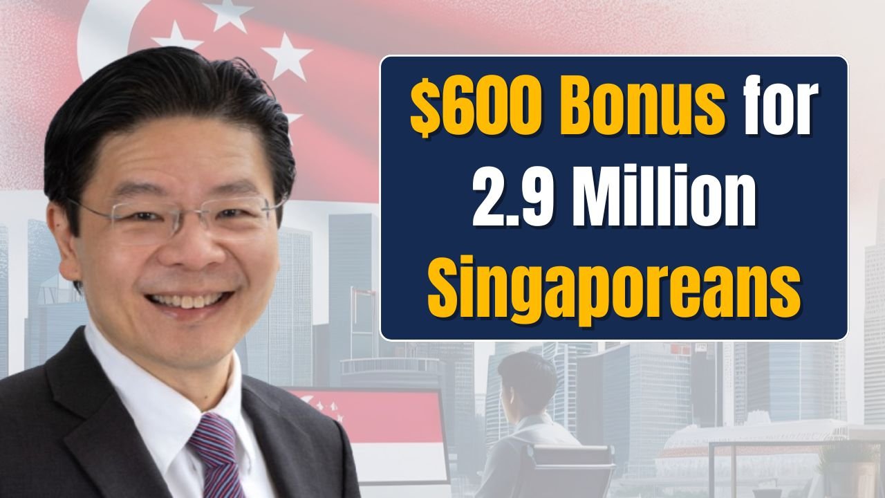 600 Bonus for 2.9 Million Singaporeans