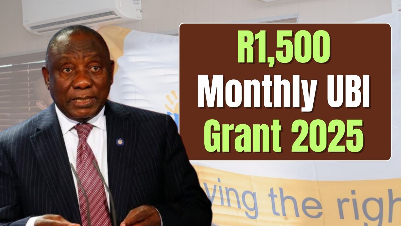 R1500 Monthly UBI Grant